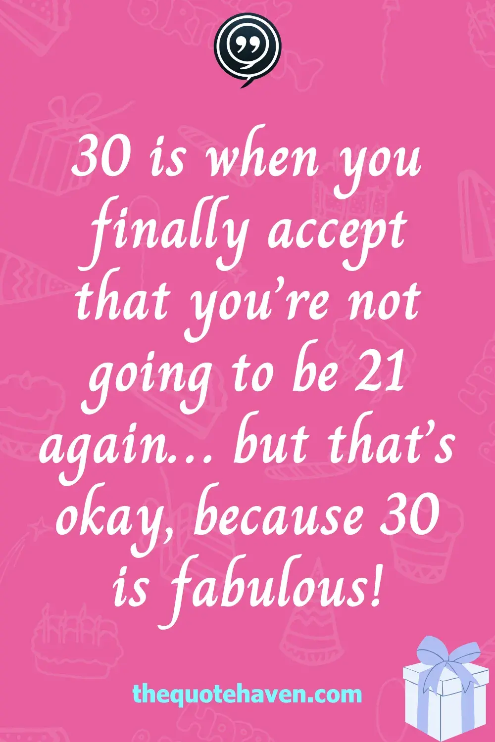   Funny 30th Birthday Quotes for Women  .