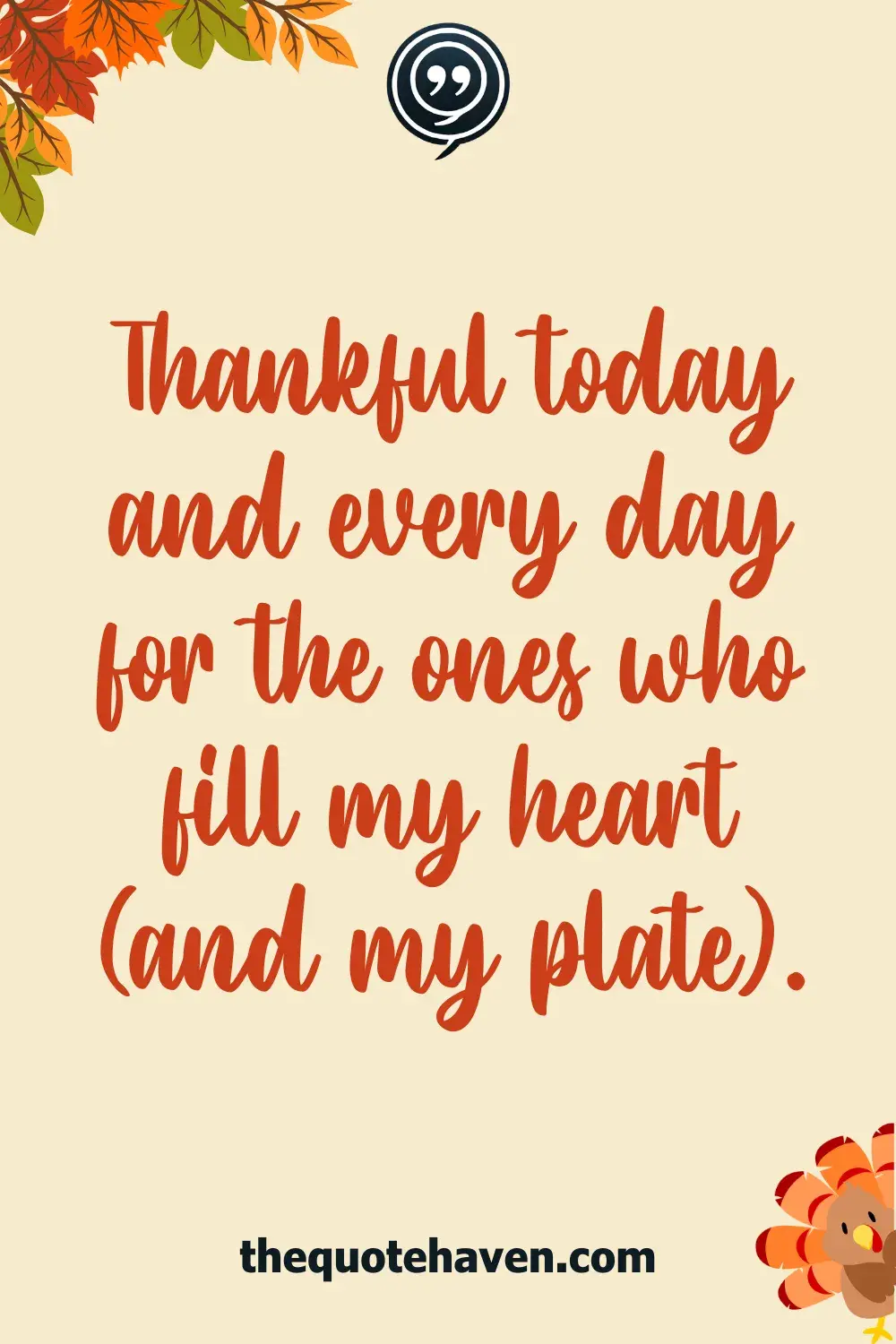 Thankful today and every day for the ones who fill my heart (and my plate).
